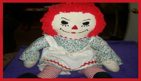 Raggedy ann shop doll scary
